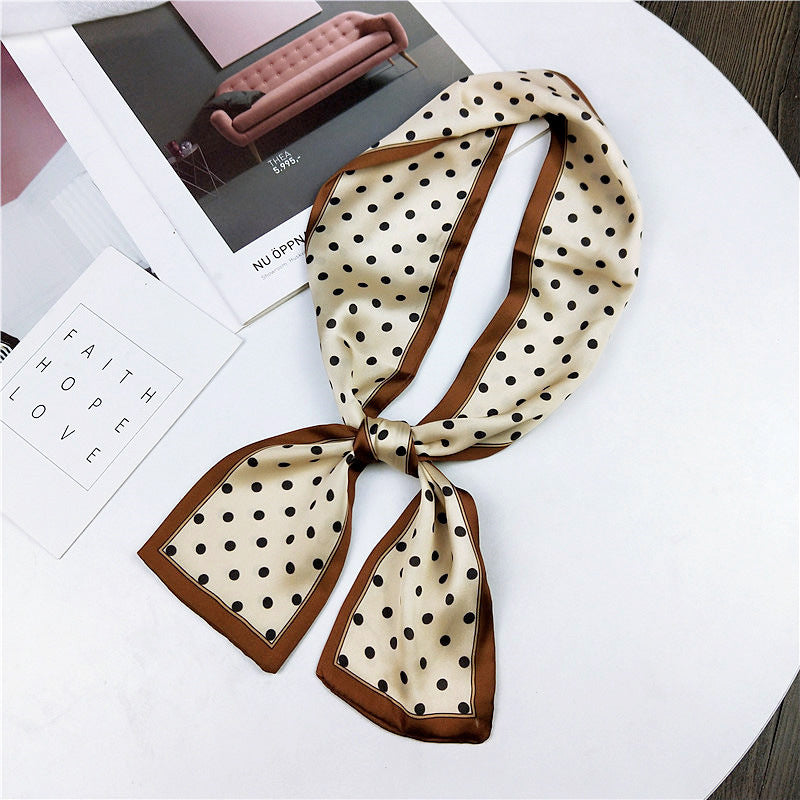 Women's Long Korean Wrist Strap Ribbon Hair Scarfs