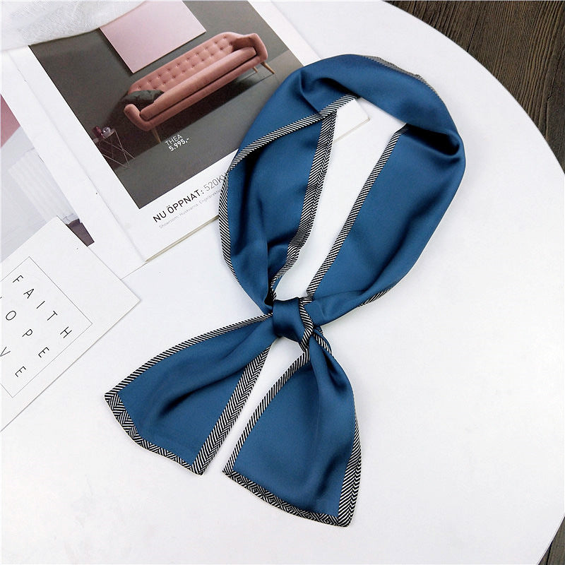 Women's Long Korean Wrist Strap Ribbon Hair Scarfs