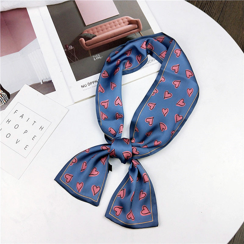 Women's Long Korean Wrist Strap Ribbon Hair Scarfs