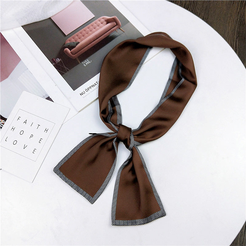 Women's Long Korean Wrist Strap Ribbon Hair Scarfs