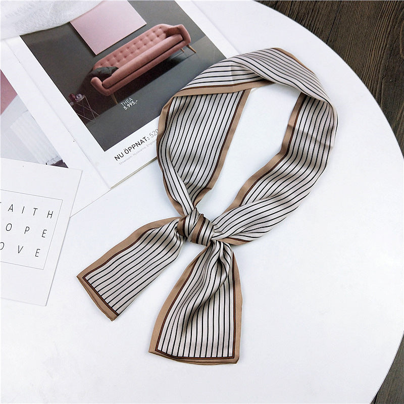 Women's Long Korean Wrist Strap Ribbon Hair Scarfs