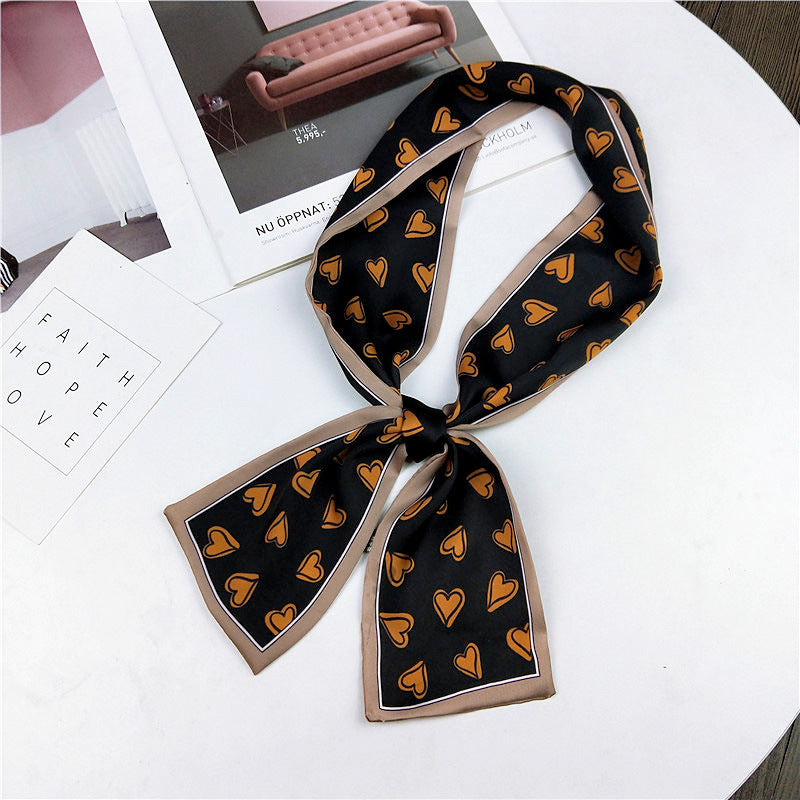 Women's Long Korean Wrist Strap Ribbon Hair Scarfs