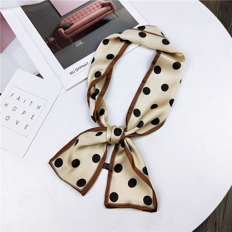 Women's Long Korean Wrist Strap Ribbon Hair Scarfs