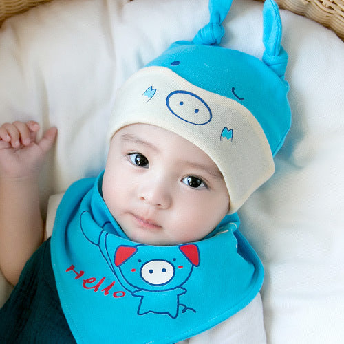 Pig Cotton Hat Suit Beanie Cloth Kids' Headwear