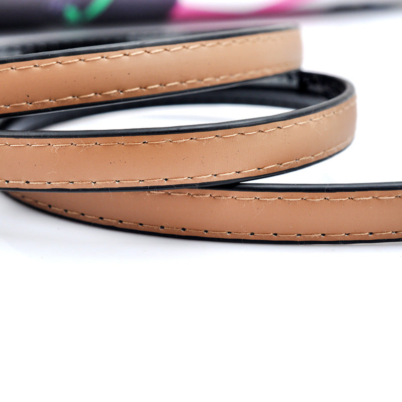 Women's Thin Korean Style Simple Fashion Pair Belts