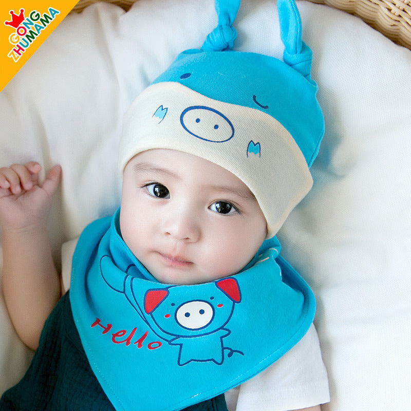 Pig Cotton Hat Suit Beanie Cloth Kids' Headwear