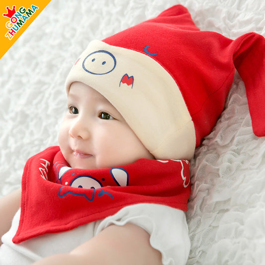 Pig Cotton Hat Suit Beanie Cloth Kids' Headwear