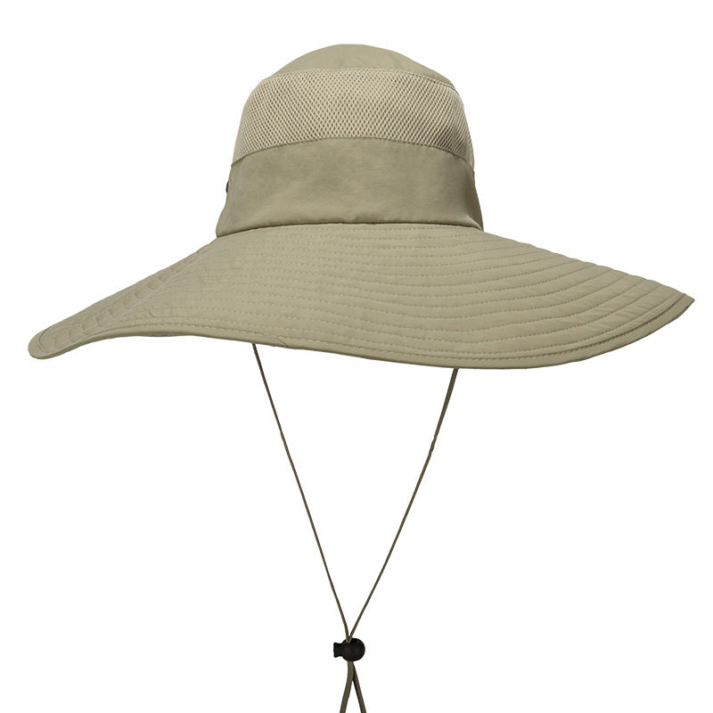 Women's Hat Fishing Breathable Protection Big Brim Hats & Caps