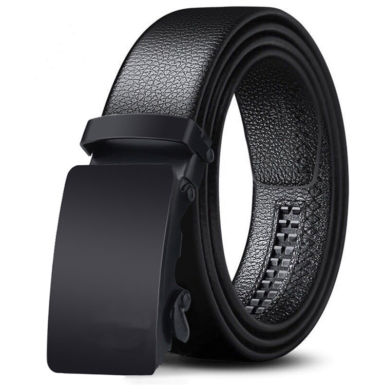 Men's Black Sports Car Bales Catch Edging Belts