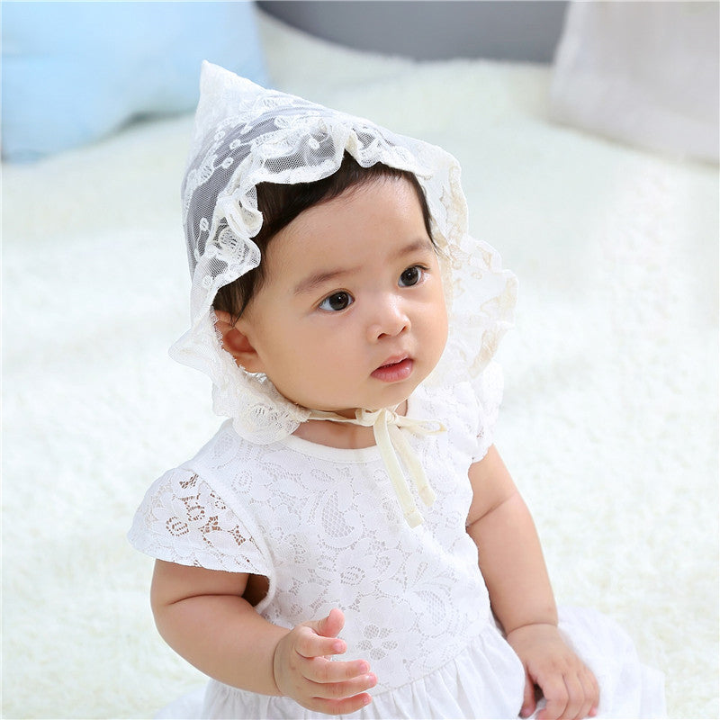 Thin Small Butterfly Lace Royal Hat Knit Cute Kids' Headwear