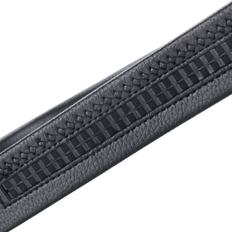 Men's Black Sports Car Bales Catch Edging Belts