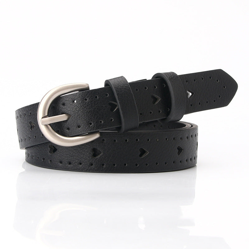 Women's Casual Hollow Fine Decoration Simple Fashion Pin Belts