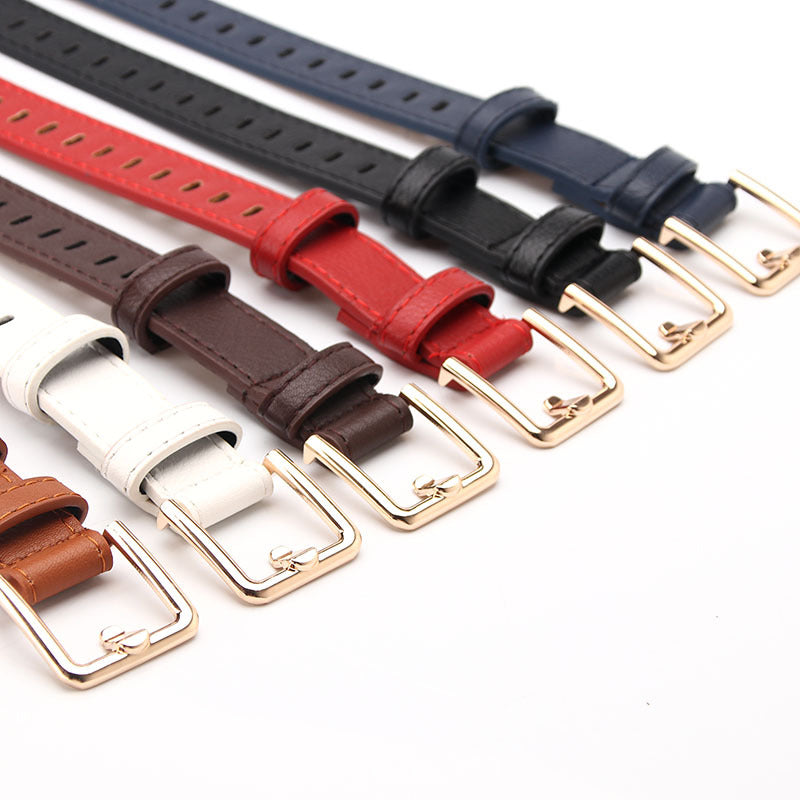 Women's Korean Style Imitation Leather Dress Decoration Belts