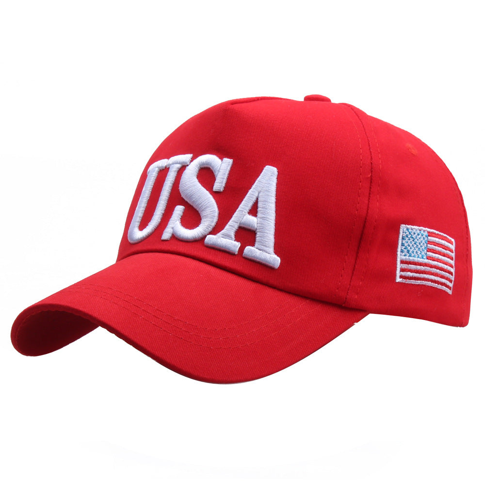 Women's Hat Baseball National Flag Summer Sun Protection Hats & Caps