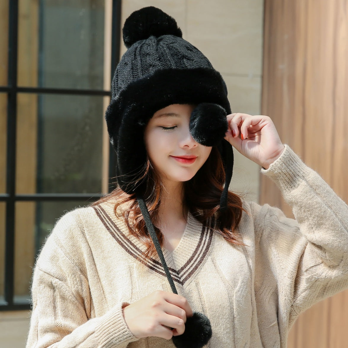 Women's Warm Hat Trendy Korean Style Fashion Hats & Caps