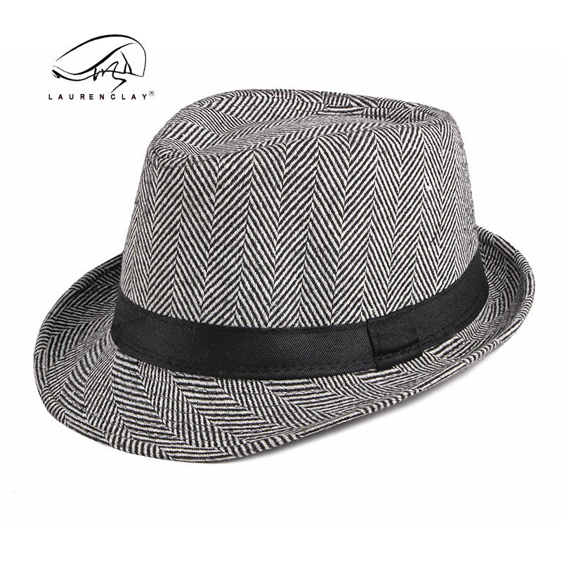 Men's British Top Hat Casual Man Jazz Hats & Caps