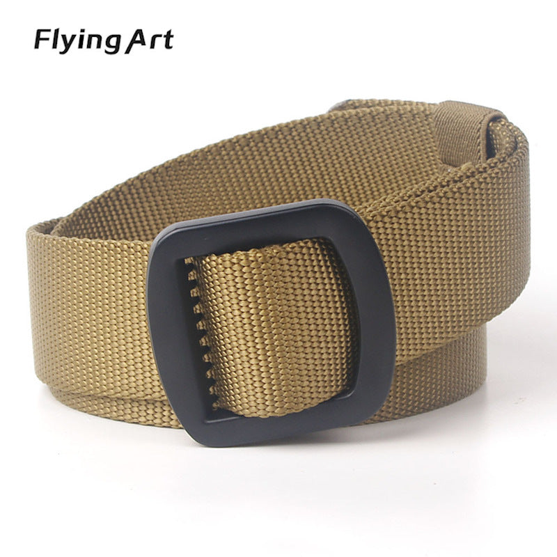 Men's Korean Style Buckle Canvas Outdoor Tactics Belts