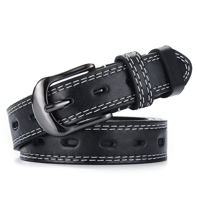 Women's Casual Simple Sweet Retro Hollow Out Belts