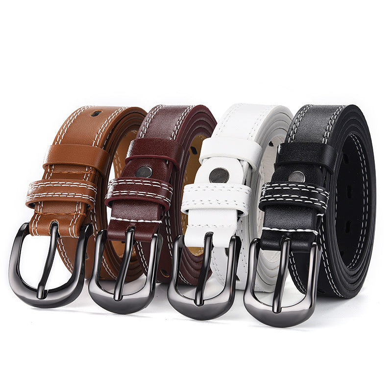 Women's Casual Simple Sweet Retro Hollow Out Belts