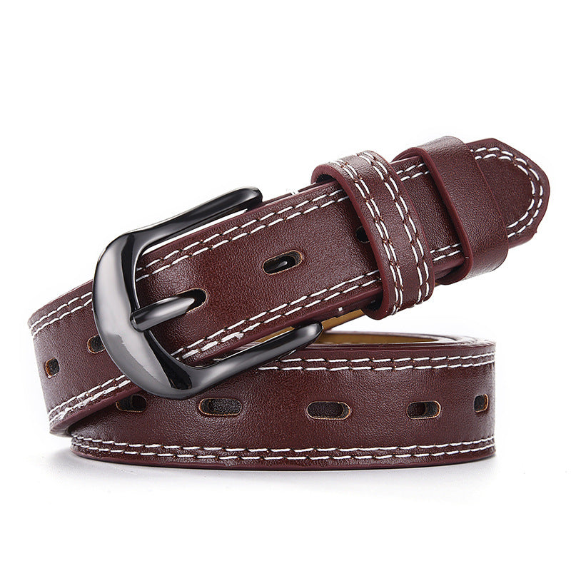 Women's Casual Simple Sweet Retro Hollow Out Belts