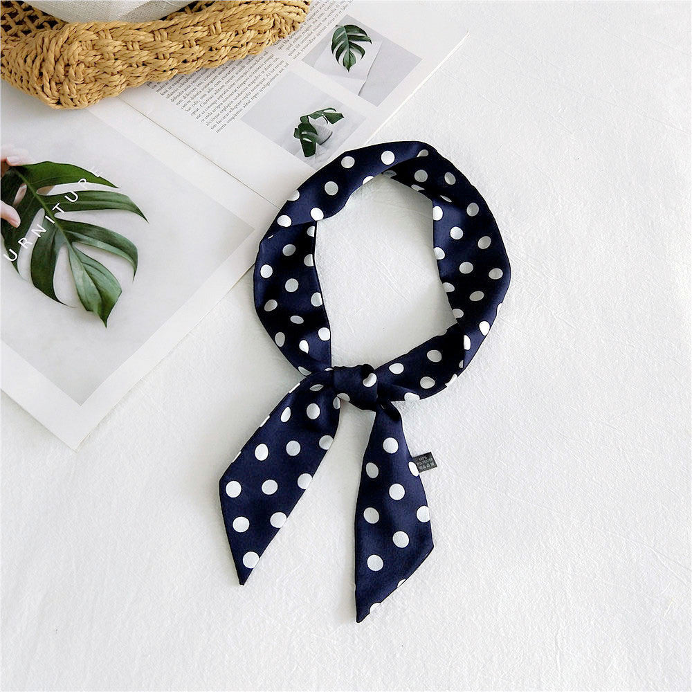 Women's Small Silk Spring Korean Style Fashionable Long Scarfs