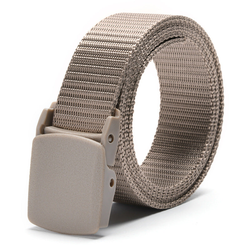 Women's & Men's Casual Military Training Pants Canvas Stall Belts