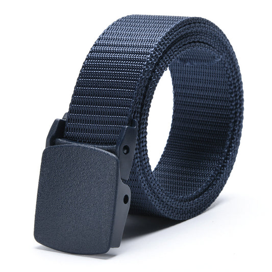 Women's & Men's Casual Military Training Pants Canvas Stall Belts