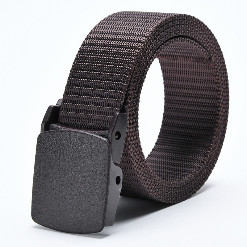 Women's & Men's Casual Military Training Pants Canvas Stall Belts