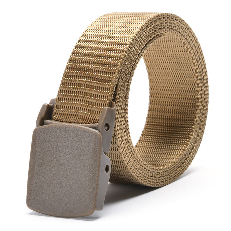 Women's & Men's Casual Military Training Pants Canvas Stall Belts