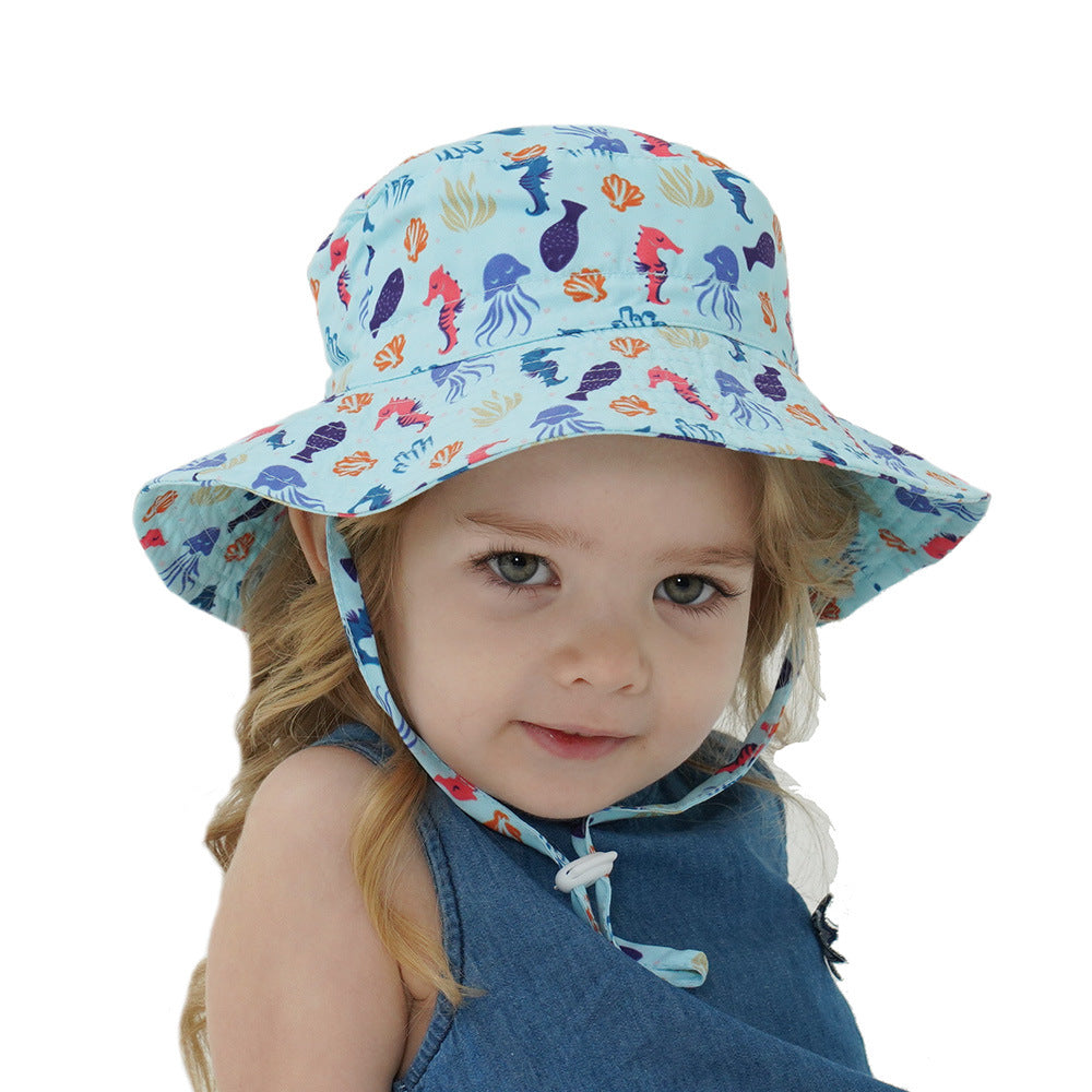 Women's & Men's Hat Sun Breathable Bucket Beach Kids' Headwear