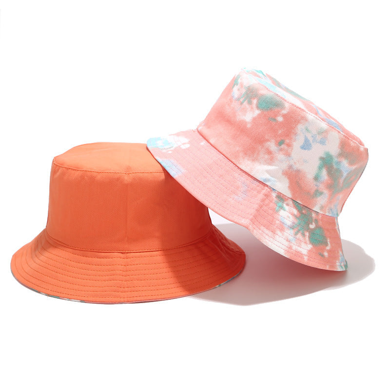 Women's & Men's Bucket Hat Fashion Trend Double-sided Wear Hats & Caps