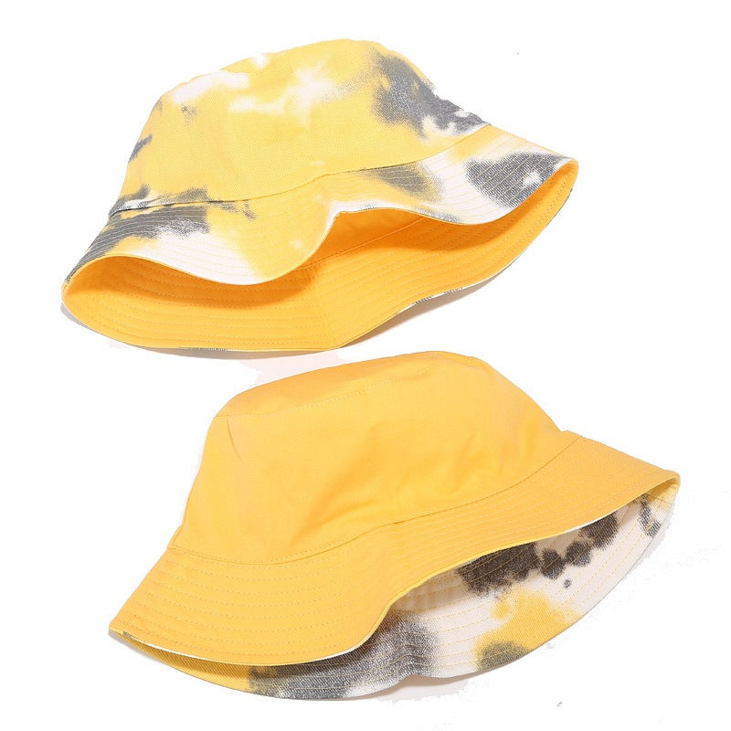 Women's & Men's Bucket Hat Fashion Trend Double-sided Wear Hats & Caps