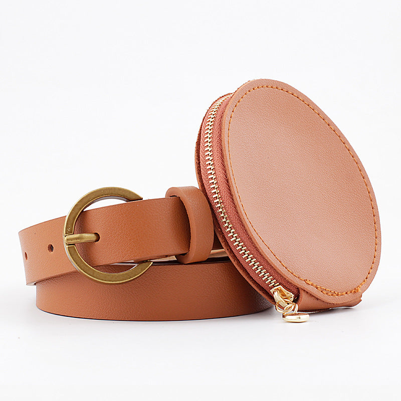 Women's Small Bag Decoration Fashion Style Coin Belts