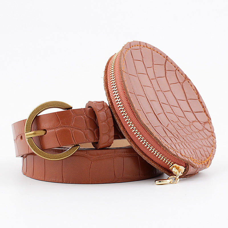 Women's Small Bag Decoration Fashion Style Coin Belts