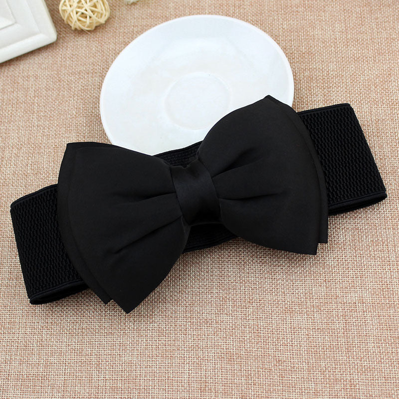 Women's Big Bow Waist Seal Dress Fashion Belts