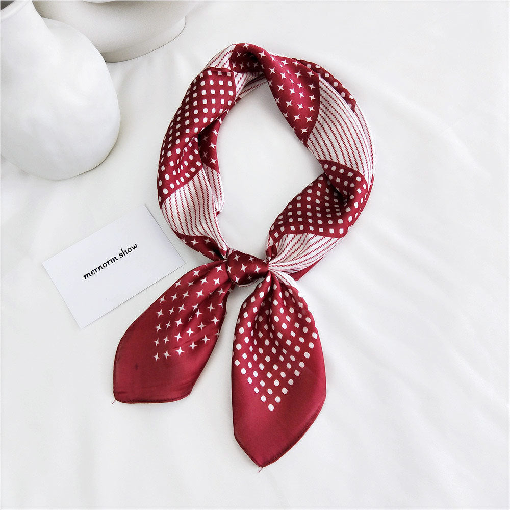 Women's Kerchief Autumn Summer Korean Style Fresh Scarfs