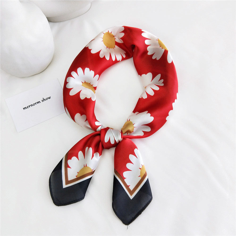 Women's Kerchief Autumn Summer Korean Style Fresh Scarfs