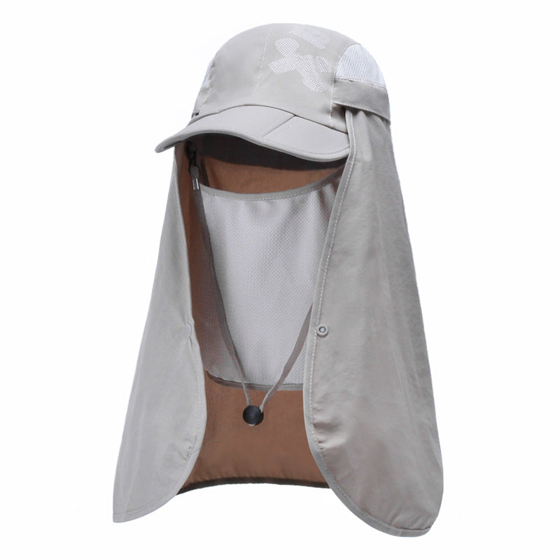 Women's & Men's Shawl Sun Hat Outdoor Protection Alpine Hats & Caps