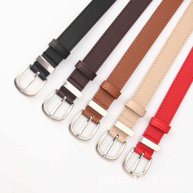 Women's Style Fashionable Simple Wear Jeans Clothing Belts