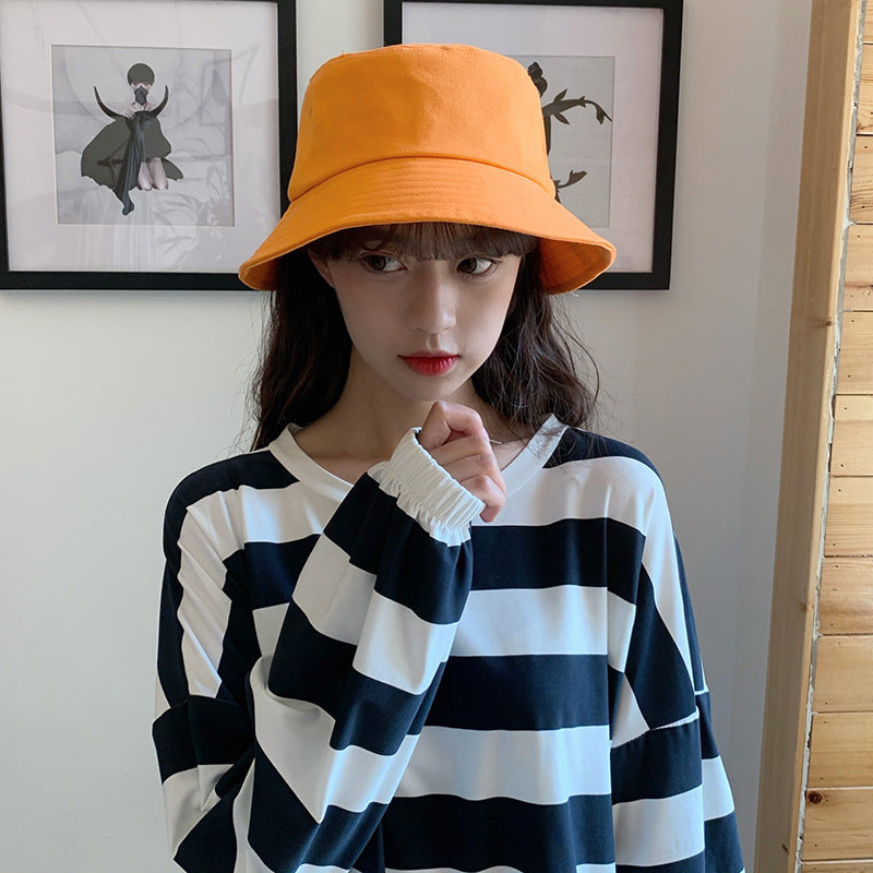 Women's & Men's Board Bucket Korean Style Versatile Basin Hats & Caps