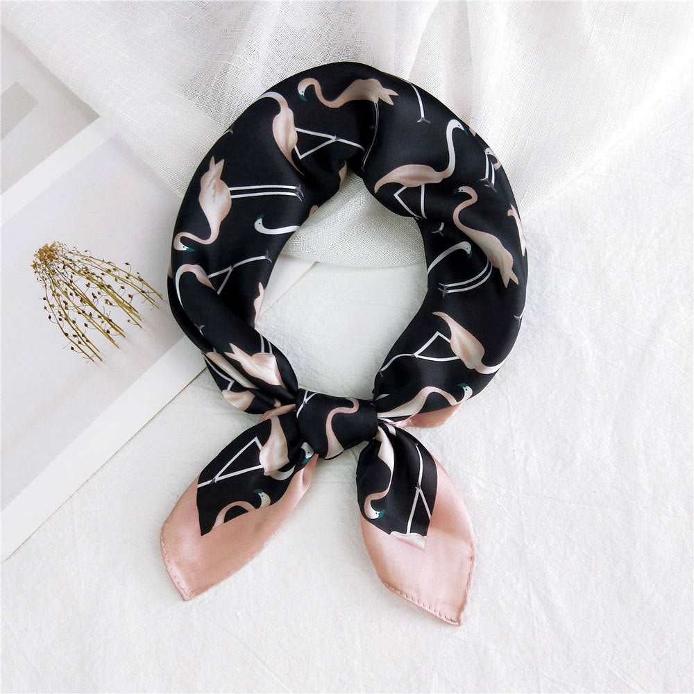 Women's Towel Silk Autumn Summer Korean Style Scarfs