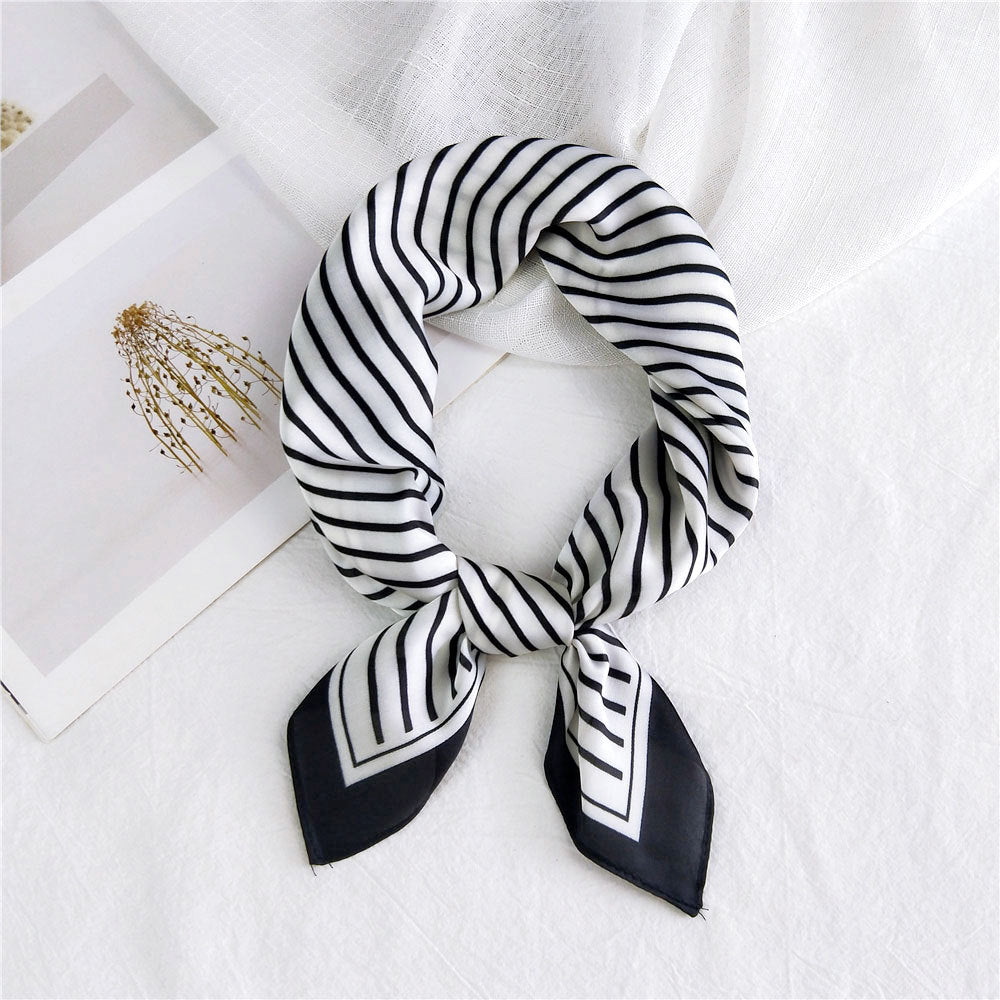 Women's Towel Silk Autumn Summer Korean Style Scarfs