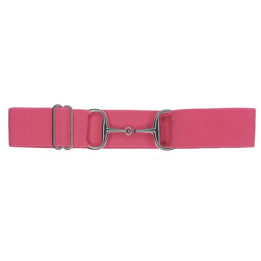 Children's Trendy Elastic Vachette Clasp Equestrian Belts