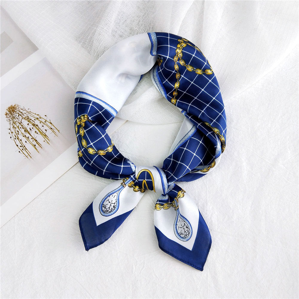 Women's Towel Silk Autumn Summer Korean Style Scarfs