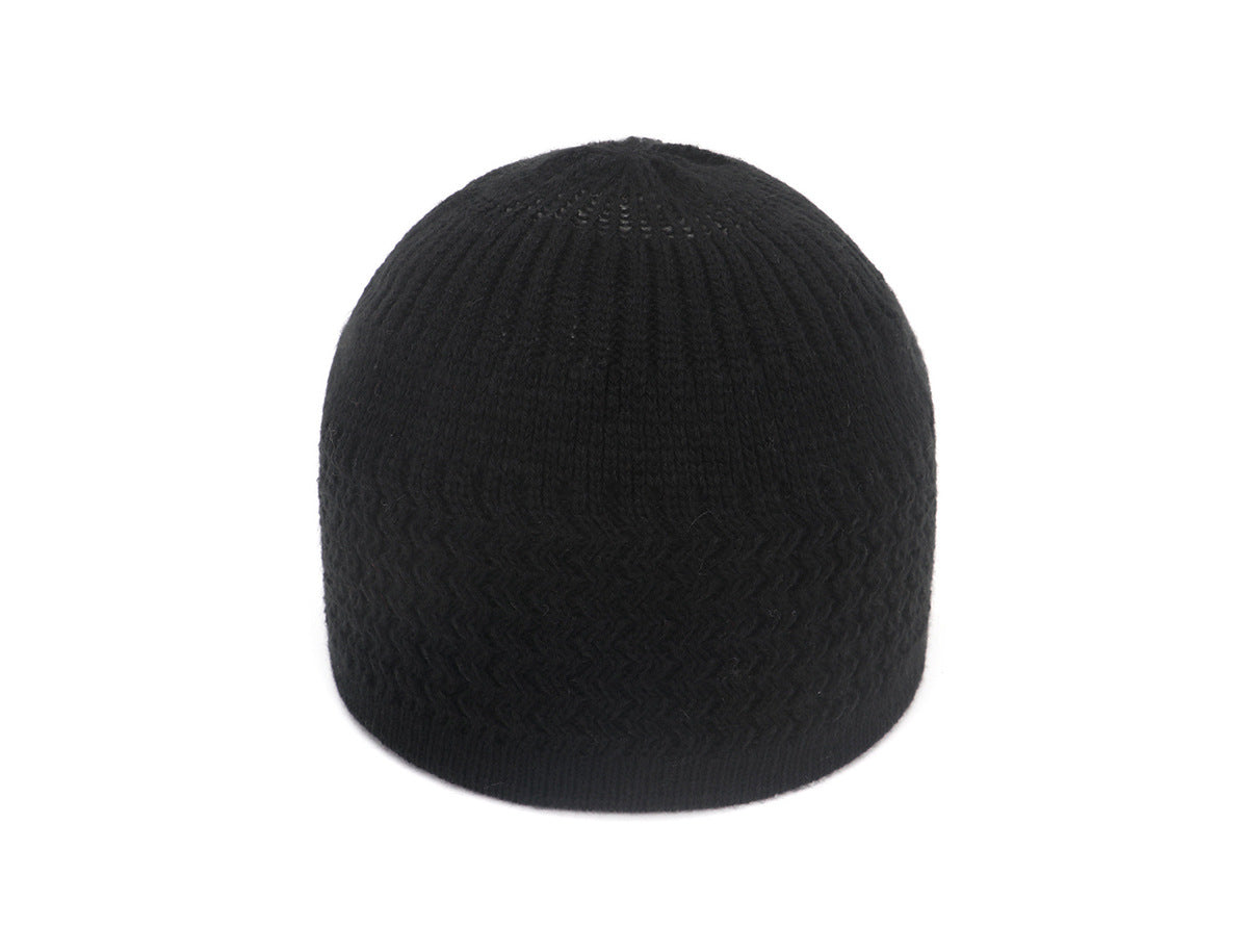 Women's & Men's Hat Slipover Knitted Wave Jacquard Neutral Hats & Caps