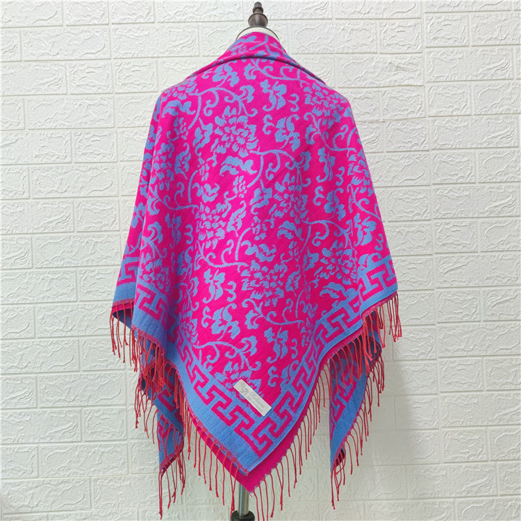 Women's Style Large Kerchief Shawl Warm Travel Scarfs