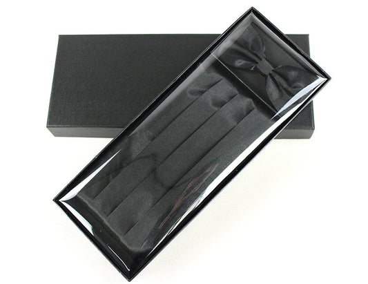 Men's Tie Pocket Square Three-piece Set Gift Box Belts