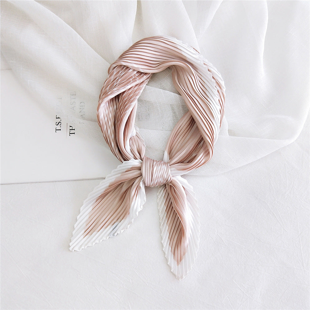 Women's Small Square Towel Silk Autumn Summer Scarfs