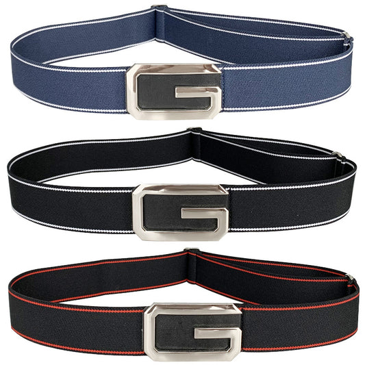 Women's & Men's With Jeans Elastic Pant Business Suit Belts