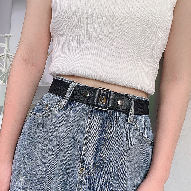 Invisible Pant Seamless Lazy Versatile Elastic Belts